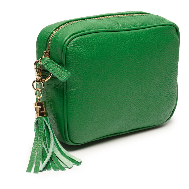 Elie Beaumont Crossbody Bag Emerald side
