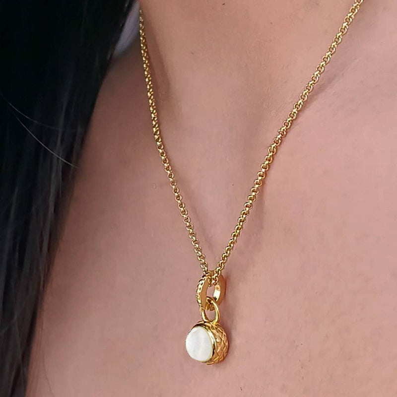Icarus Gemstone Pendant Necklace Amazonite