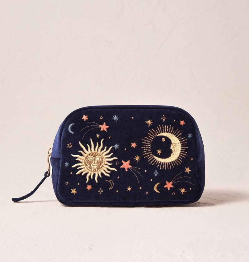 Cosmetics Bag - Navy Celestial