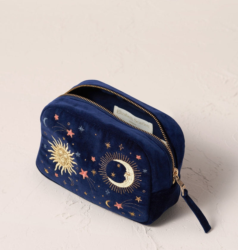 Cosmetics Bag - Navy Celestial