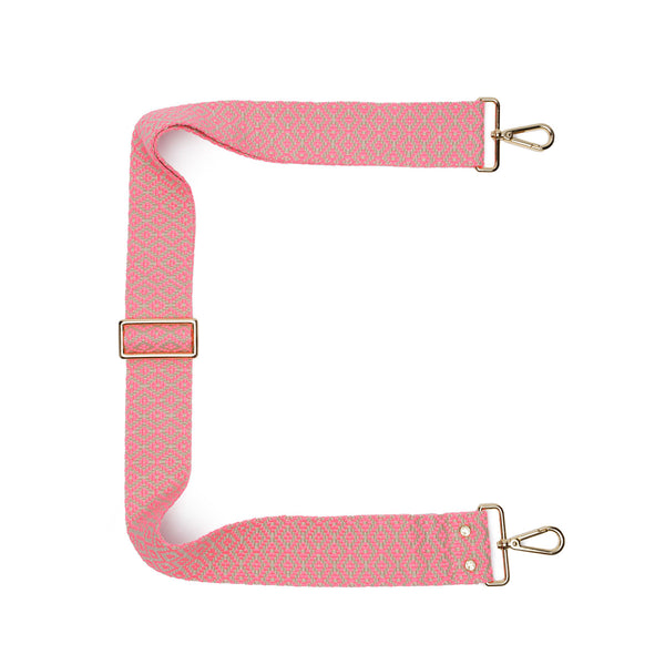 Strap - Pink Knitted Diamond